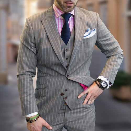 Bespoke Suit - Wayne Style | ICON BESPOKE